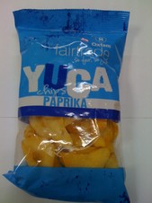 Yuca chips paprika