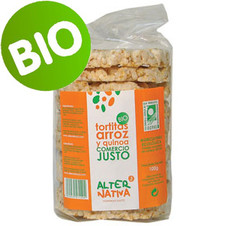 Tortitas arroz  con quinua bio