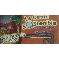 Chocolate negro con almendras